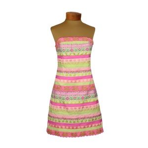 Lilly Pulitzer strapless dress